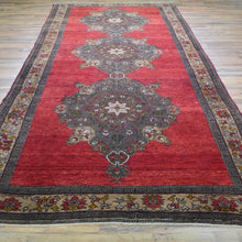 Load image into Gallery viewer, Hand-Knotted Tribal Vintage Turkish Design Handmade Wool Rug (Size 5.4 X 12.2) Cwral-11421