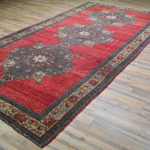 Load image into Gallery viewer, Hand-Knotted Tribal Vintage Turkish Design Handmade Wool Rug (Size 5.4 X 12.2) Cwral-11421