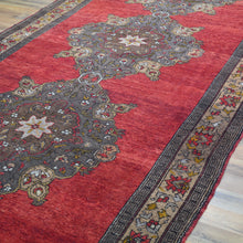 Load image into Gallery viewer, Hand-Knotted Tribal Vintage Turkish Design Handmade Wool Rug (Size 5.4 X 12.2) Cwral-11421