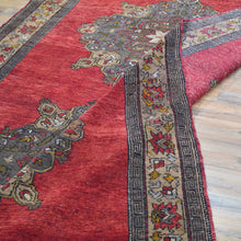 Load image into Gallery viewer, Hand-Knotted Tribal Vintage Turkish Design Handmade Wool Rug (Size 5.4 X 12.2) Cwral-11421