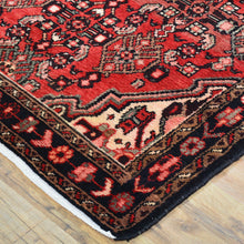 Load image into Gallery viewer, Hand-Knotted Vintage Tribal Design Handmade Wool Rug (Size 3.7 X 10.1) Cwral-11424