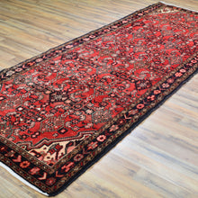 Load image into Gallery viewer, Hand-Knotted Vintage Tribal Design Handmade Wool Rug (Size 3.7 X 10.1) Cwral-11424