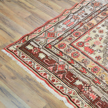 Load image into Gallery viewer, Hand-Knotted Vintage Tribal Design Handmade Wool Rug (Size 5.3 X 10.1) Cwral-11427