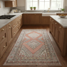 Load image into Gallery viewer, Hand-Knotted Vintage Tribal Design Handmade Wool Rug (Size 5.3 X 10.1) Cwral-11427
