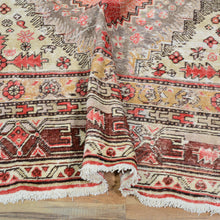 Load image into Gallery viewer, Hand-Knotted Vintage Tribal Design Handmade Wool Rug (Size 5.3 X 10.1) Cwral-11427