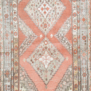 Hand-Knotted Vintage Tribal Design Handmade Wool Rug (Size 5.3 X 10.1) Cwral-11427