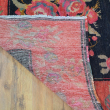 Load image into Gallery viewer, Hand-Knotted Vintage Karabakh Tribal Design Handmade Wool Rug (Size 4.9 X 8.9) Cwral-11430