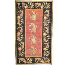 Load image into Gallery viewer, Hand-Knotted Vintage Karabakh Tribal Design Handmade Wool Rug (Size 5.0 X 8.4) Cwral-11433