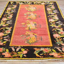 Load image into Gallery viewer, Hand-Knotted Vintage Karabakh Tribal Design Handmade Wool Rug (Size 5.0 X 8.4) Cwral-11433