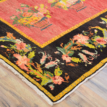 Load image into Gallery viewer, Hand-Knotted Vintage Karabakh Tribal Design Handmade Wool Rug (Size 5.0 X 8.4) Cwral-11433
