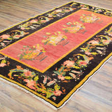 Load image into Gallery viewer, Hand-Knotted Vintage Karabakh Tribal Design Handmade Wool Rug (Size 5.0 X 8.4) Cwral-11433