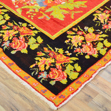 Load image into Gallery viewer, Hand-Knotted Vintage Karabakh Tribal Design Handmade Wool Rug (Size 4.3 X 8.6) Cwral-11436