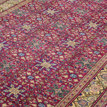 Load image into Gallery viewer, Hand-Knotted Vintage Turkish Sivas Tribal Design Handmade Rug (Size 4.9 X 7.1) Cwral-11439