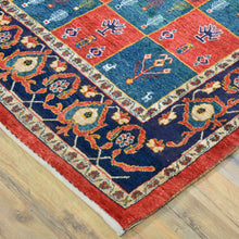 Load image into Gallery viewer, Hand-Knotted Vintage Tribal Kashkuli Design Handmade Rug (Size 5.0 X 6.2) Cwral-11448