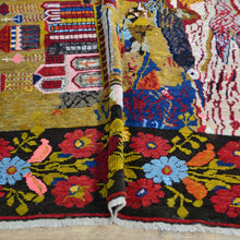 Load image into Gallery viewer, Hand-Knotted Vintage Turkish Pictorial Design Handmade Rug (Size 4.9 X 7.0) Cwral-11460