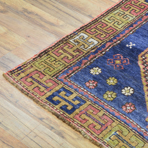 Hand-Knotted Vintage Turkish Traditional Design Handmade Rug (Size 4.0 X 6.7) Cwral-11469