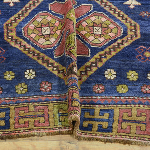 Hand-Knotted Vintage Turkish Traditional Design Handmade Rug (Size 4.0 X 6.7) Cwral-11469