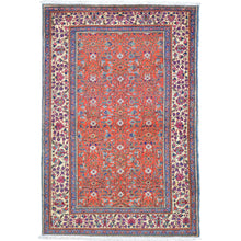 Load image into Gallery viewer, Hand-Knotted Vintage Turkish Sivas Design Handmade Wool Rug (Size 4.0 X 5.8) Cwral-11478