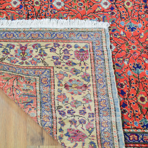 Hand-Knotted Vintage Turkish Sivas Design Handmade Wool Rug (Size 4.0 X 5.8) Cwral-11478