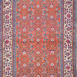 Hand-Knotted Vintage Turkish Sivas Design Handmade Wool Rug (Size 4.0 X 5.8) Cwral-11478