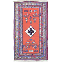 Load image into Gallery viewer, Multi-Weave Vintage Sumak Tribal Handmade Oriental Wool Rug (Size 3.3 X 5.7) Cwral-11481