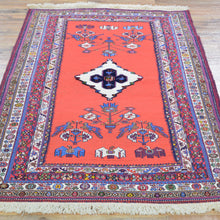 Load image into Gallery viewer, Multi-Weave Vintage Sumak Tribal Handmade Oriental Wool Rug (Size 3.3 X 5.7) Cwral-11481