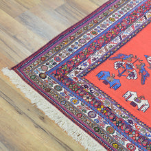 Load image into Gallery viewer, Multi-Weave Vintage Sumak Tribal Handmade Oriental Wool Rug (Size 3.3 X 5.7) Cwral-11481