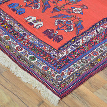 Load image into Gallery viewer, Multi-Weave Vintage Sumak Tribal Handmade Oriental Wool Rug (Size 3.3 X 5.7) Cwral-11481