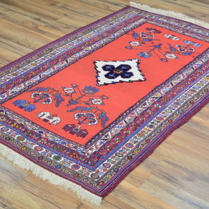 Multi-Weave Vintage Sumak Tribal Handmade Oriental Wool Rug (Size 3.3 X 5.7) Cwral-11481