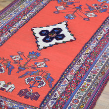 Load image into Gallery viewer, Multi-Weave Vintage Sumak Tribal Handmade Oriental Wool Rug (Size 3.3 X 5.7) Cwral-11481