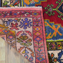Load image into Gallery viewer, Hand-Knotted Vintage Turkish Tribal Design Handmade Wool Rug (Size 3.6 X 5.7) Cwral-11487