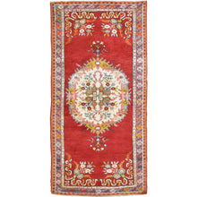 Load image into Gallery viewer, Hand-Knotted Vintage Turkish Tribal Design Handmade Rug (Size 2.10 X 5.9) Cwral-11490