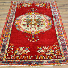 Load image into Gallery viewer, Hand-Knotted Vintage Turkish Tribal Design Handmade Rug (Size 2.10 X 5.9) Cwral-11490