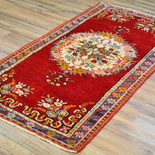Load image into Gallery viewer, Hand-Knotted Vintage Turkish Tribal Design Handmade Rug (Size 2.10 X 5.9) Cwral-11490