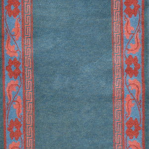 Hand-Knotted Nepalese Contemporary Design Handmade Wool Rug (Size 3.2 X 5.7) Cwral-11493