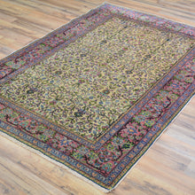 Load image into Gallery viewer, Hand-Knotted Vintage Turkish Design Handmade Wool Rug (Size 3.10 X 5.8) Cwral-11496