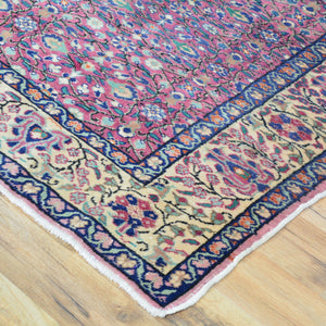Hand-Knotted Vintage Turkish Design Handmade Wool Rug (Size 4.0 X 5.3) Cwral-11499