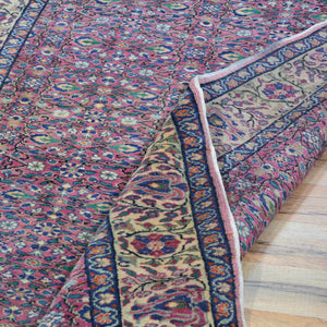 Hand-Knotted Vintage Turkish Design Handmade Wool Rug (Size 4.0 X 5.3) Cwral-11499