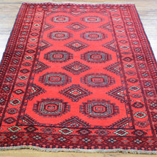 Load image into Gallery viewer, Hand-Knotted Balouchi Bokhara Design Handmade Wool Rug (Size 3.5 X 5.9) Cwral-11502