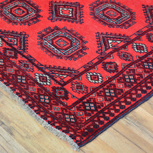 Load image into Gallery viewer, Hand-Knotted Balouchi Bokhara Design Handmade Wool Rug (Size 3.5 X 5.9) Cwral-11502