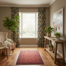 Load image into Gallery viewer, Hand-Knotted Balouchi Bokhara Design Handmade Wool Rug (Size 3.5 X 5.9) Cwral-11502