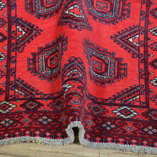 Load image into Gallery viewer, Hand-Knotted Balouchi Bokhara Design Handmade Wool Rug (Size 3.5 X 5.9) Cwral-11502