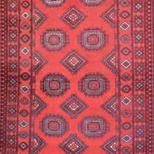 Load image into Gallery viewer, Hand-Knotted Balouchi Bokhara Design Handmade Wool Rug (Size 3.5 X 5.9) Cwral-11502
