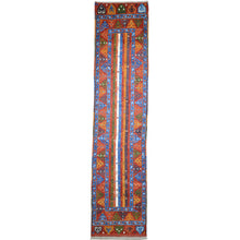 Load image into Gallery viewer, Hand-Knotted Vintage Kashkuli Tribal Design Handmade Wool Rug (Size 3.0 X 12.9) Cwral-11505