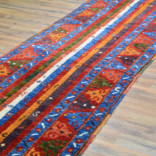 Load image into Gallery viewer, Hand-Knotted Vintage Kashkuli Tribal Design Handmade Wool Rug (Size 3.0 X 12.9) Cwral-11505