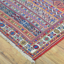 Load image into Gallery viewer, Hand-Woven Fine Sumak Tribal Handmade Oriental Wool Rug (Size 2.6 X 8.0) Cwral-11511