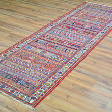 Load image into Gallery viewer, Hand-Woven Fine Sumak Tribal Handmade Oriental Wool Rug (Size 2.6 X 8.0) Cwral-11511
