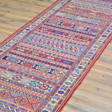 Load image into Gallery viewer, Hand-Woven Fine Sumak Tribal Handmade Oriental Wool Rug (Size 2.6 X 8.0) Cwral-11511