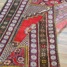 Load image into Gallery viewer, Hand-Knotted Vintage Turkish Tribal Design Handmade Wool Rug (Size 3.3 X 5.5) Cwral-11514