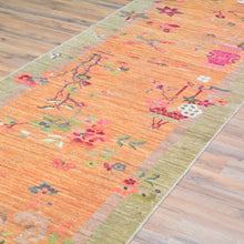 Load image into Gallery viewer, Hand-Knotted Tribal Peshawar Chobi Design Handmade Rug (Size 3.0 X 12.0) Cwral-11520
